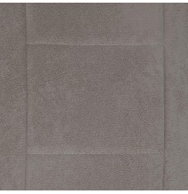 Pack de 4 Sillas Tapizadas para Salón – Acabado Marengo con Patas Cromadas de Aluminio, Medidas: 42,5 cm x 52 cm x 99 cm