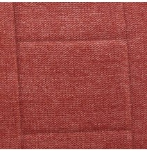 Pack de 4 Sillas de Madera Contrachapada con Relleno de Espuma, Tapizadas en Tela Coral, Patas Negras, Medidas 43x49x102 cm