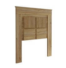 Pack de Muebles de Dormitorio Habitación Infantil con Cabecero, 1 Mesita de Noche 3 Cajones y Sinfonier en Color Mauvella Rayas