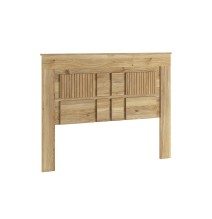 Pack Cabecero de 160 x 120 cm + 2 Mesitas de Noche de 3 Cajones|Color Mauvella Rayas (para Cama de 135-140 o 160)