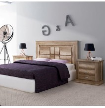 Cabecero Nórdico de 160 (Ancho) x 120 (Alto) x 3,8 (Fondo) Cm | Práctico y Elegante | Color Cañón (para Cama de 135-140 o 160)